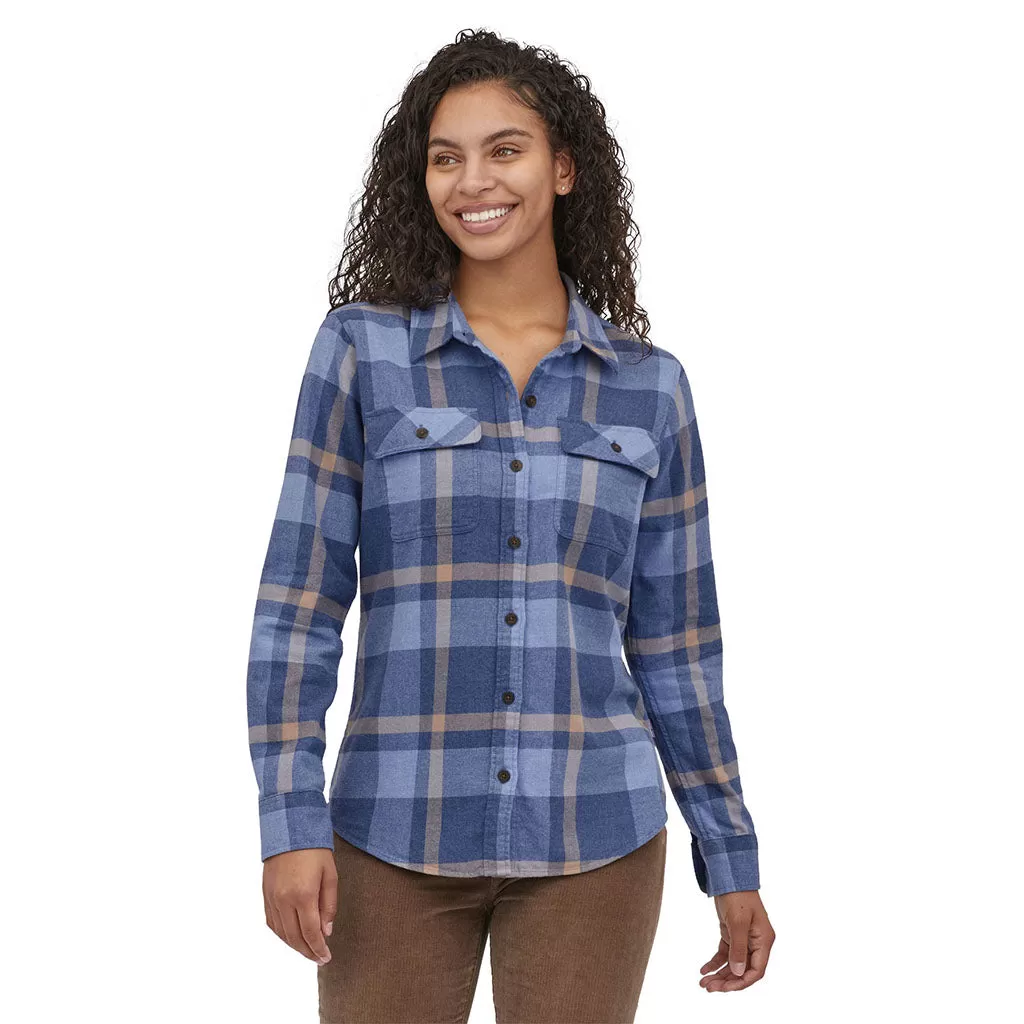 Patagonia Women's Long Sleeve Organic Cotton Midweight Fjord Flannel Shirt