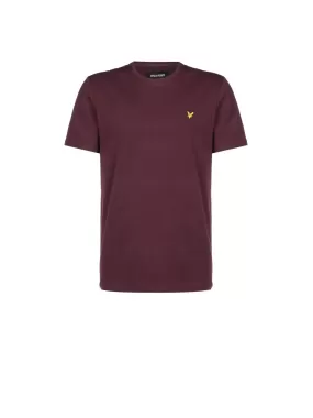 Plain T-shirt - Burgundy