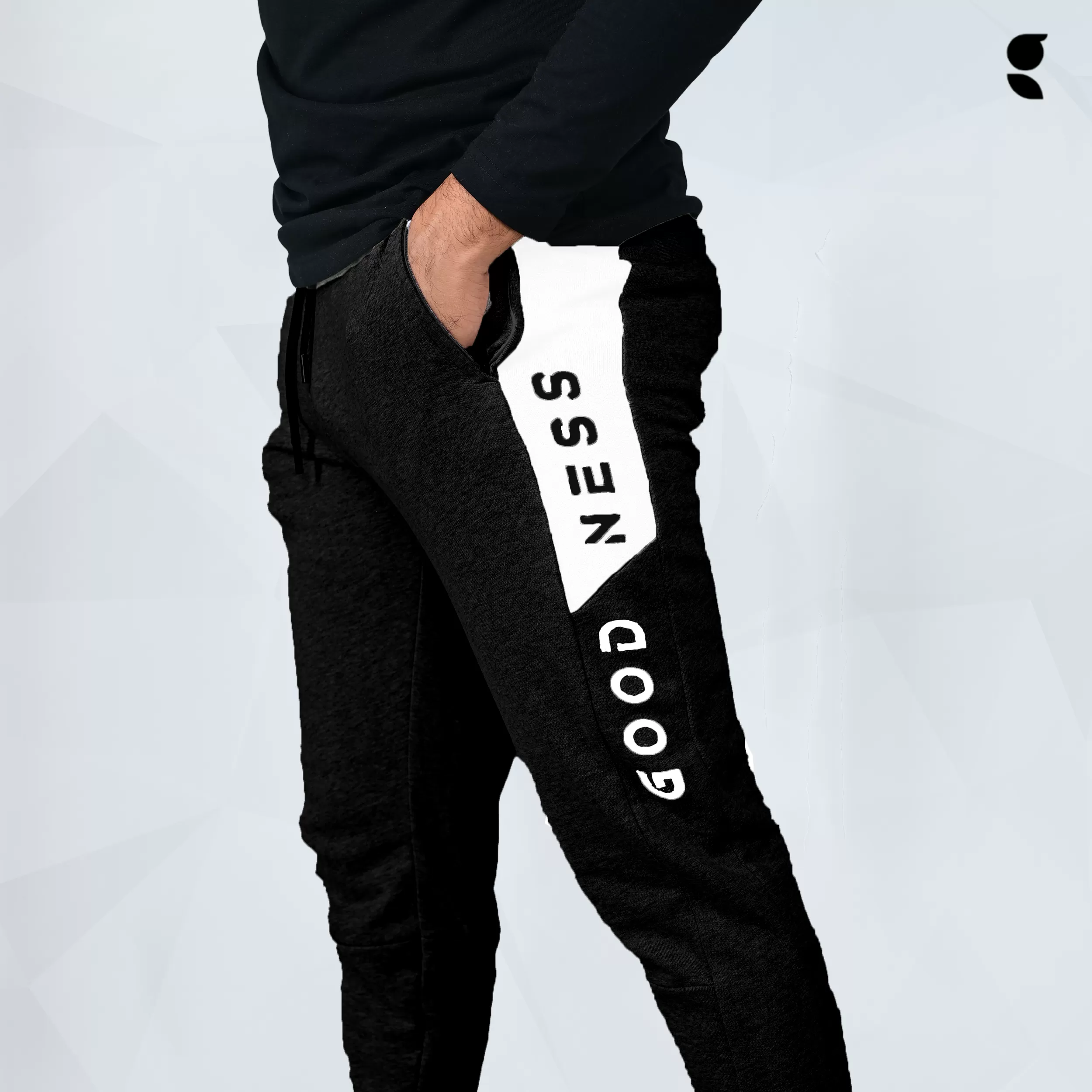 Premium Joggers | Black GOODNESS