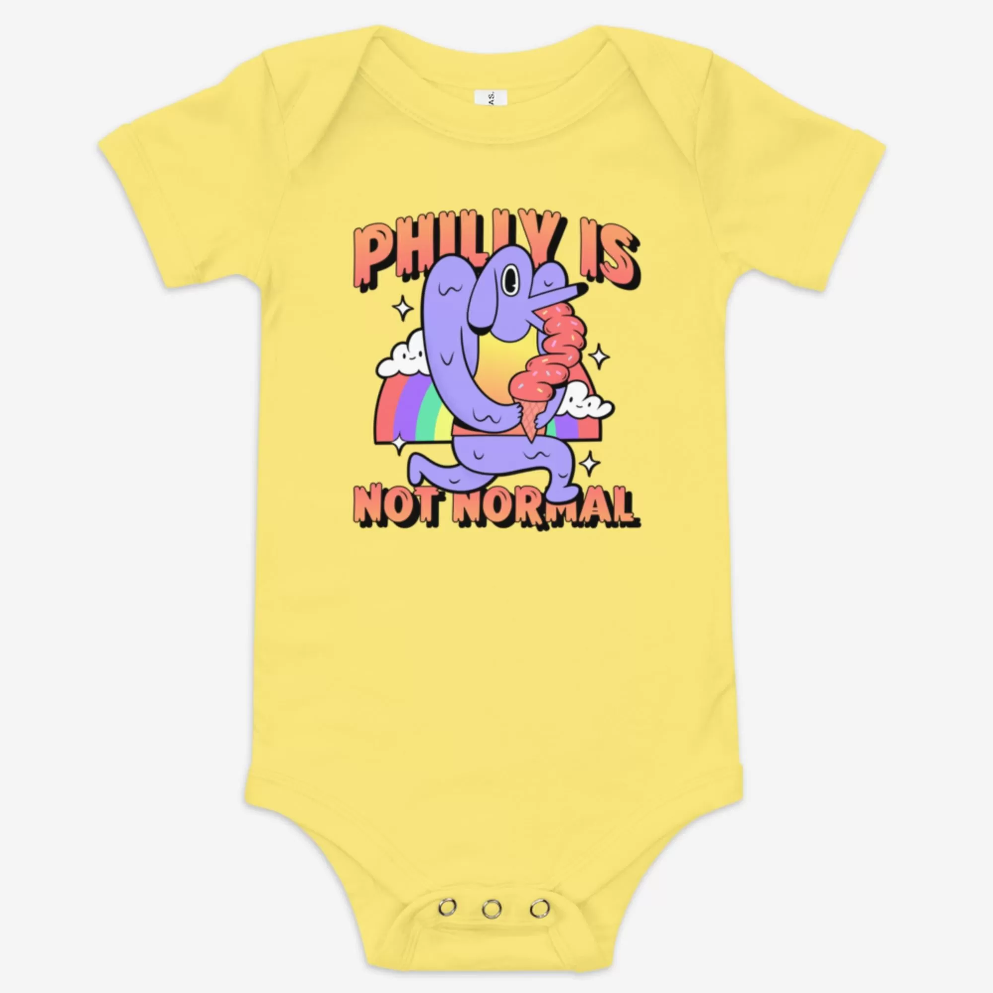 "Philly Is Not Normal" Baby Onesie