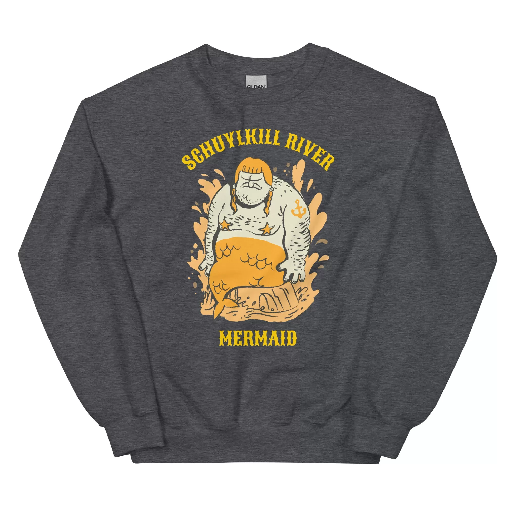 "Schuylkill River Mermaid" Sweatshirt