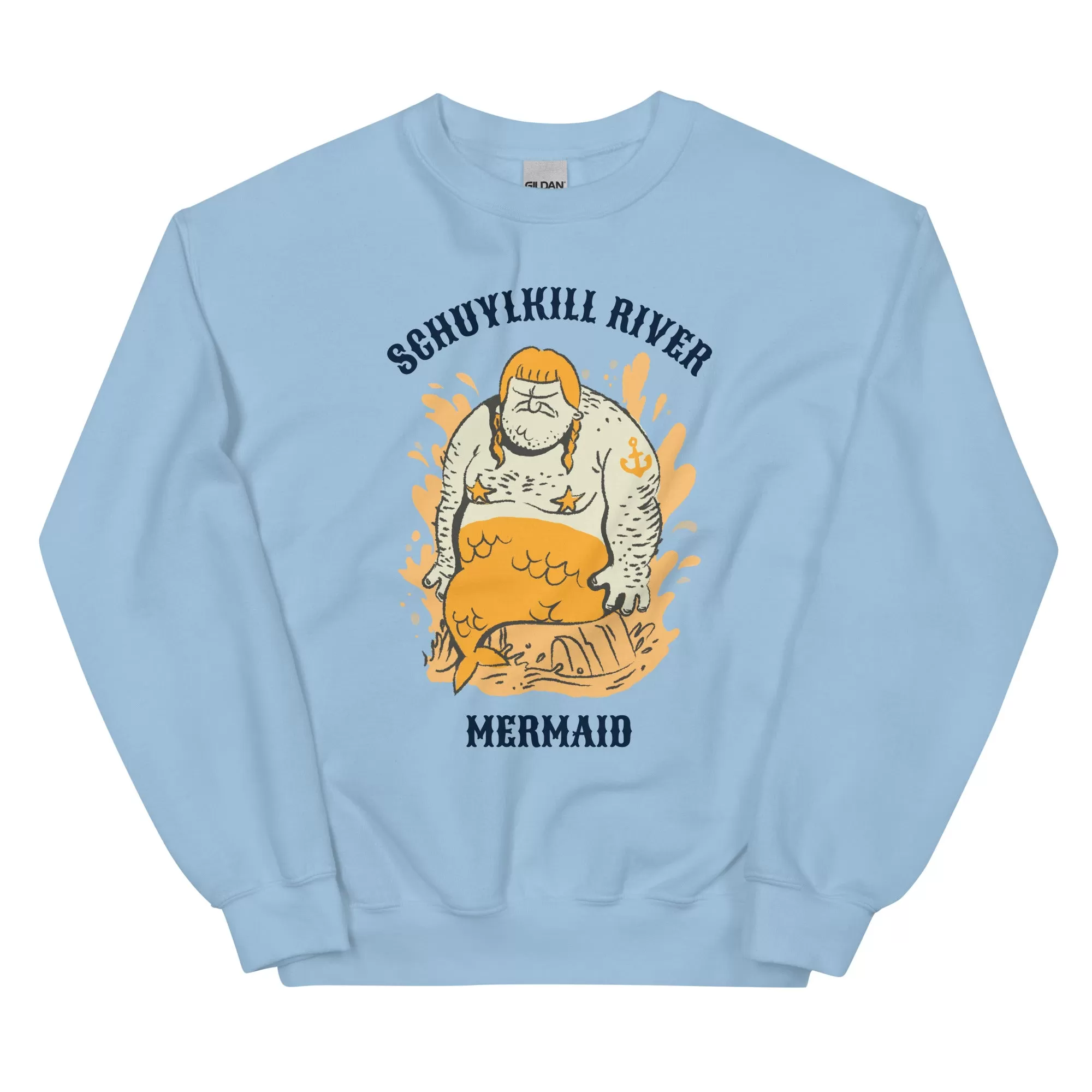 "Schuylkill River Mermaid" Sweatshirt