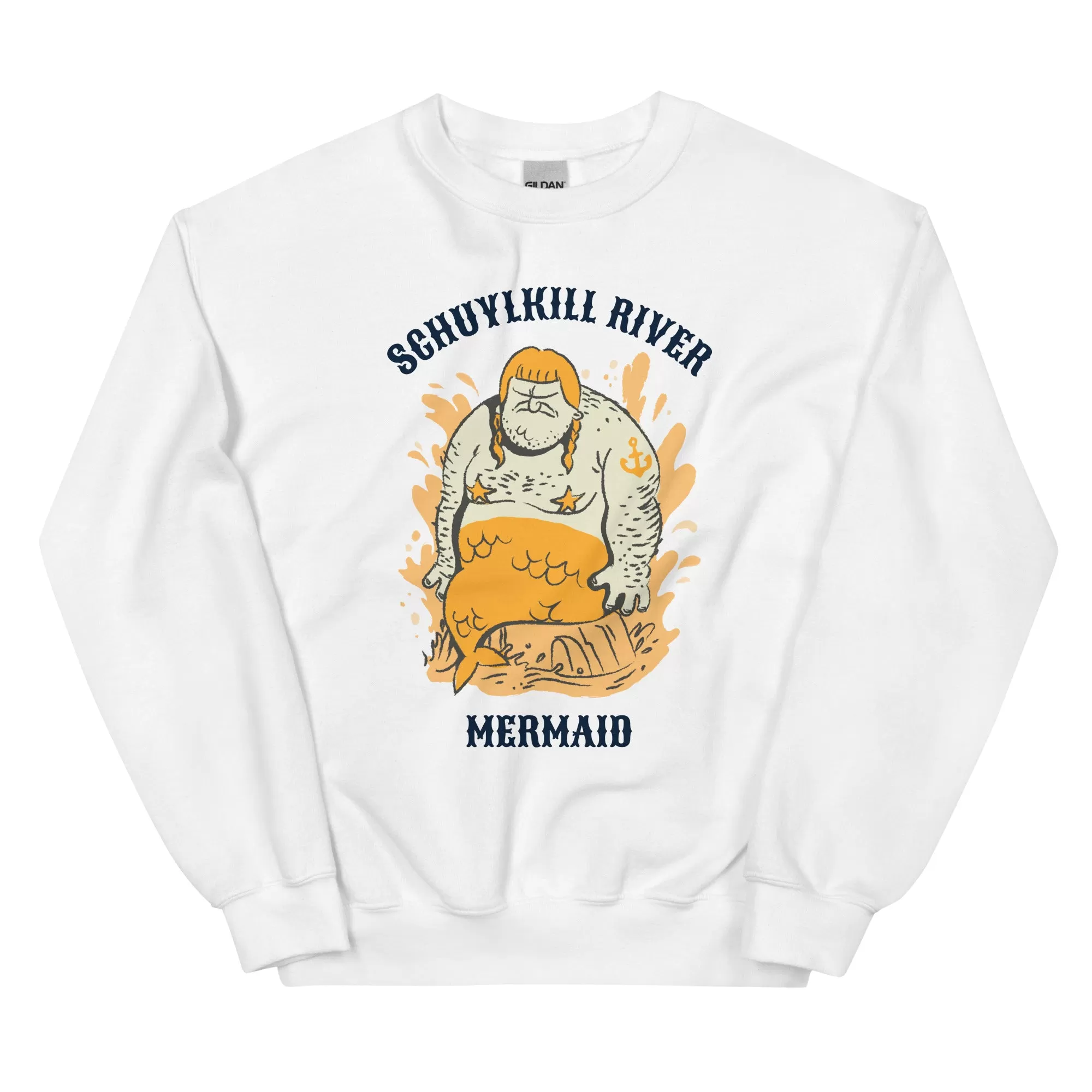 "Schuylkill River Mermaid" Sweatshirt