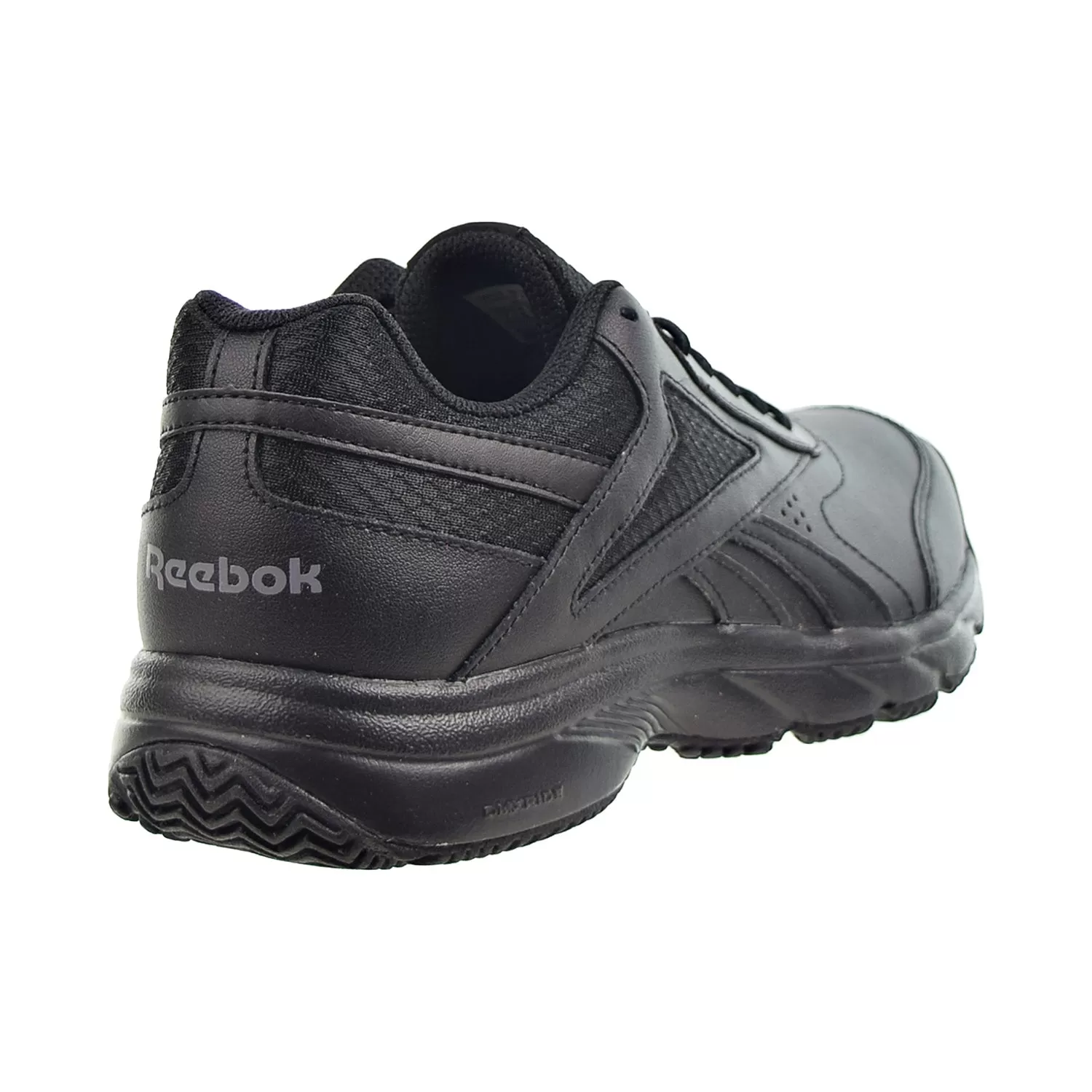 Reebok Work N Cushion 4 Men's Shoes Oil Slip Resistant Black-Cold Grey