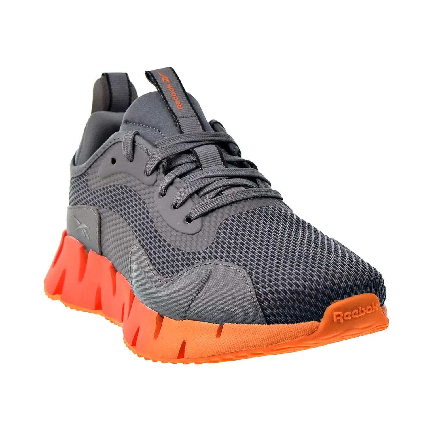 Reebok Zig Dynamica INT Men's Shoes Grey-Carotene-Hivior