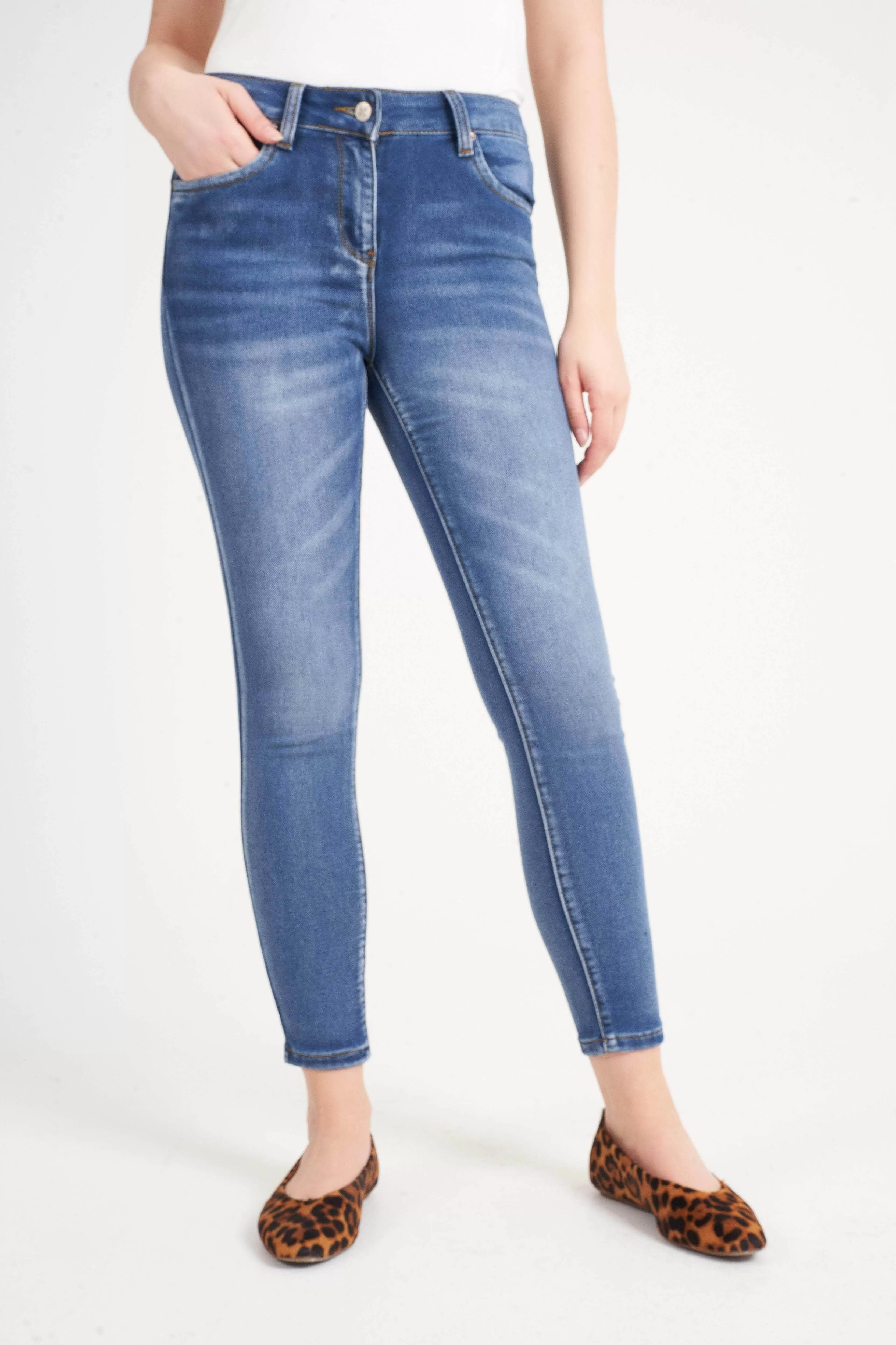 Saloos Comfort Soft Stretch Skinny Denim Jeans