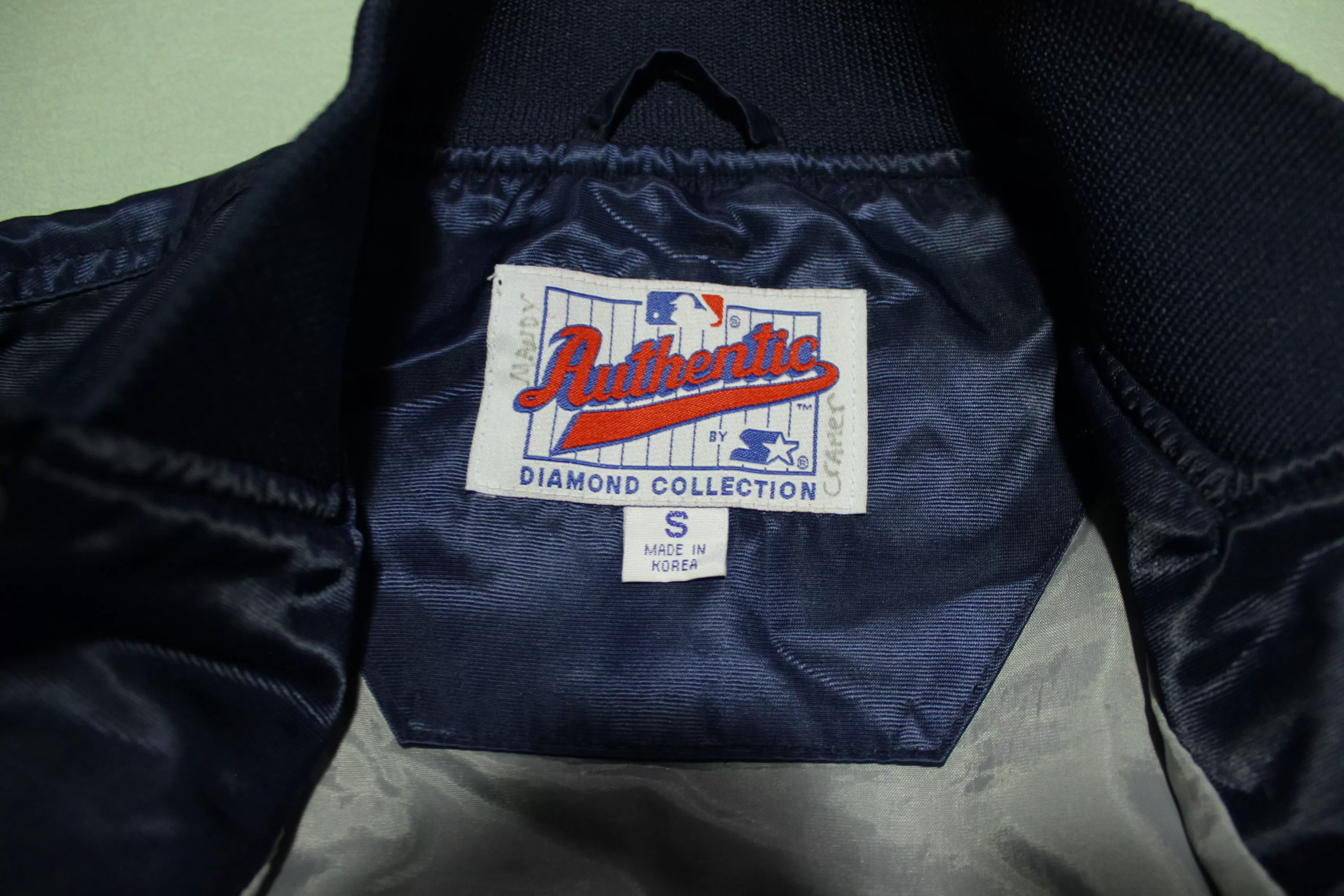 Seattle Mariners Vintage Early 90s Starter Authentic Diamond Collection Lined Jacket