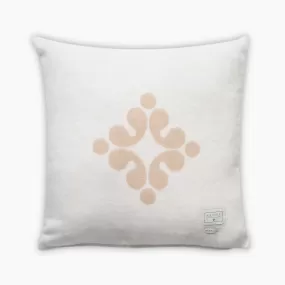 Solferino Wool Blend KA/NOA Logo Pillow