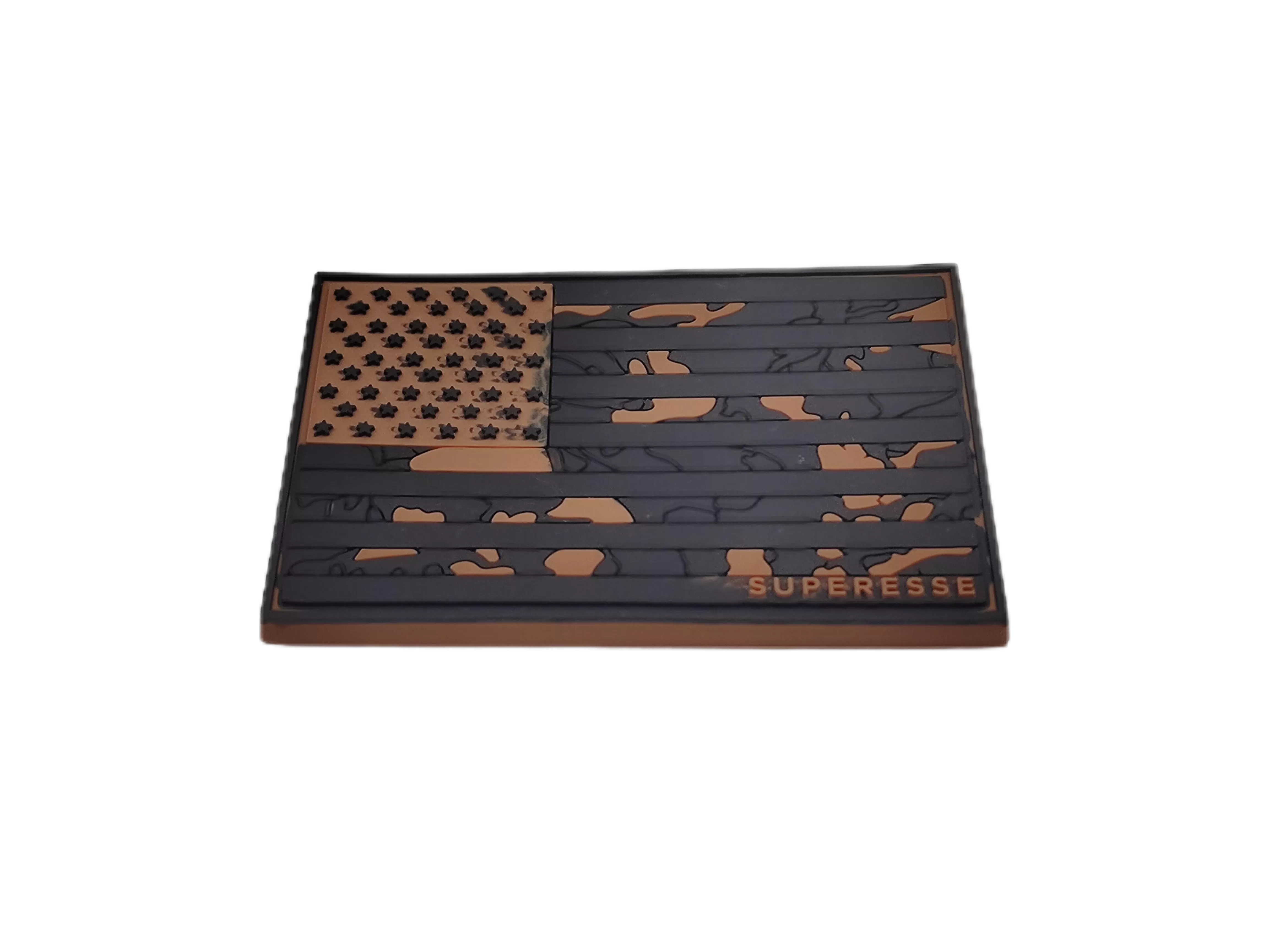 Storage Pocket Patch: Flagged Camo