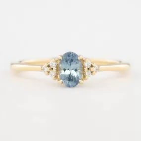 Teresa Ring - 0.60ct Light Blue Montana Sapphire (One of a kind)