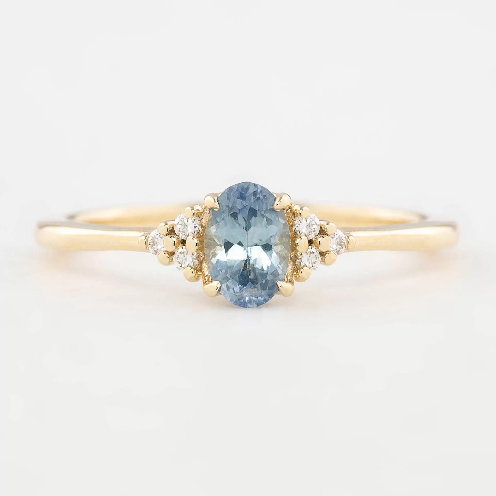 Teresa Ring - 0.60ct Light Blue Montana Sapphire (One of a kind)