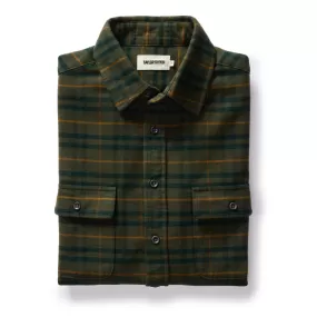 The Yosemite Shirt in Dark Forest Plaid