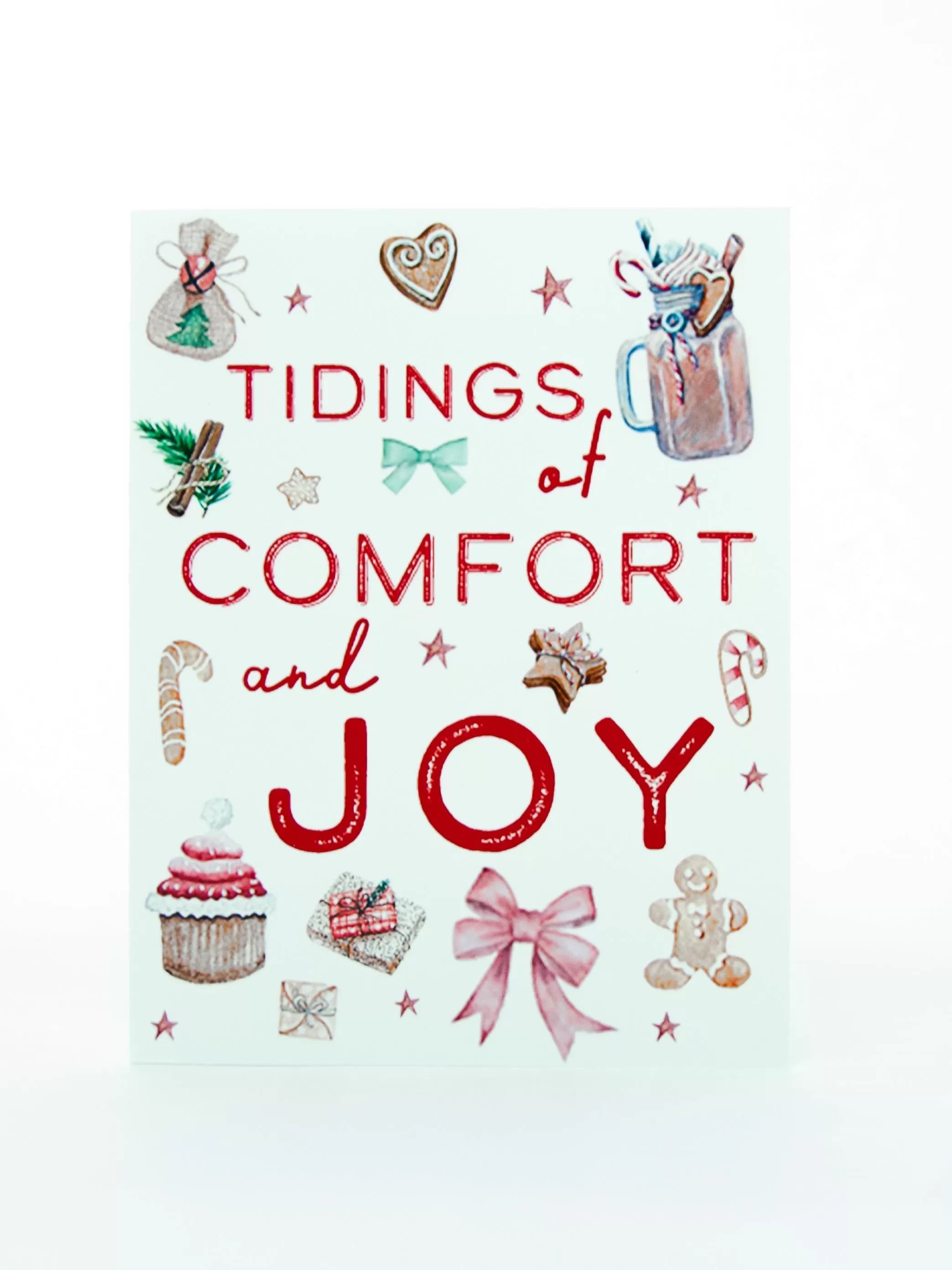 Tidings of Comfort and Joy Holiday Card