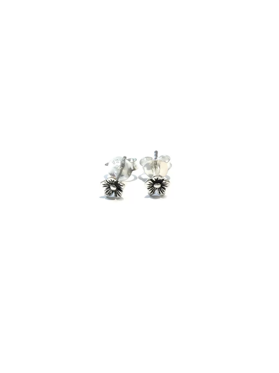 Tiny Flower Stud Earrings