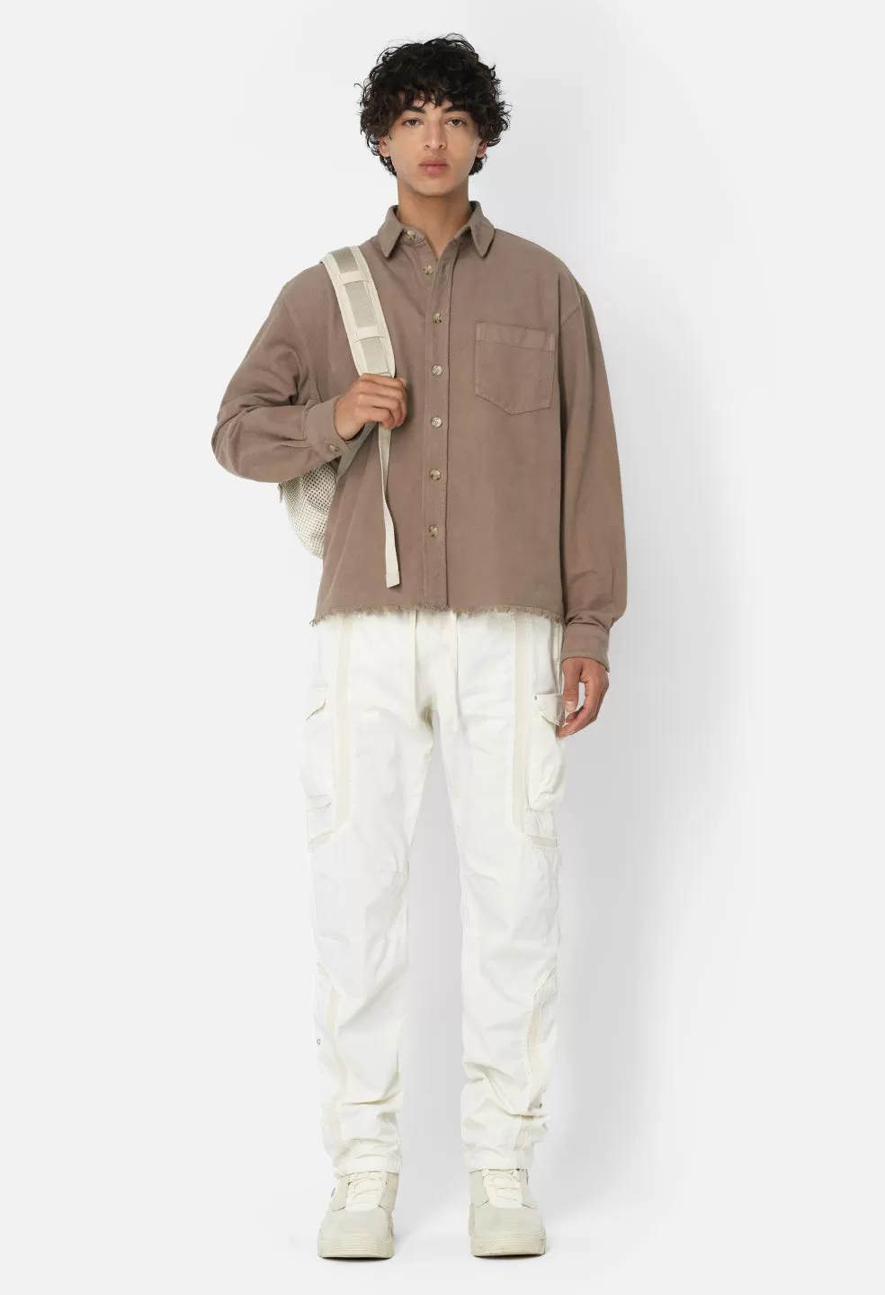 Vintage Slab Cargo Pant / Salt