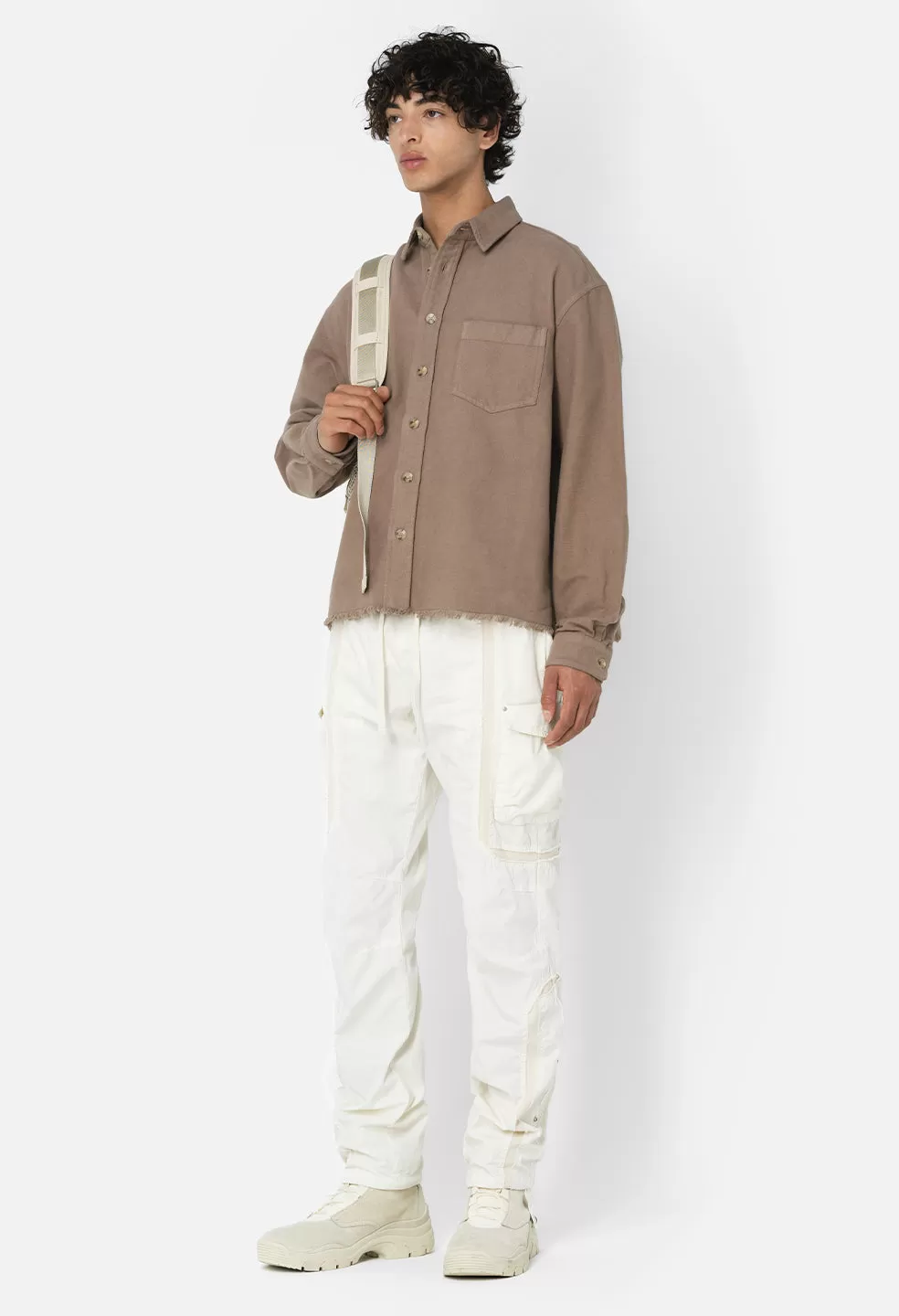 Vintage Slab Cargo Pant / Salt