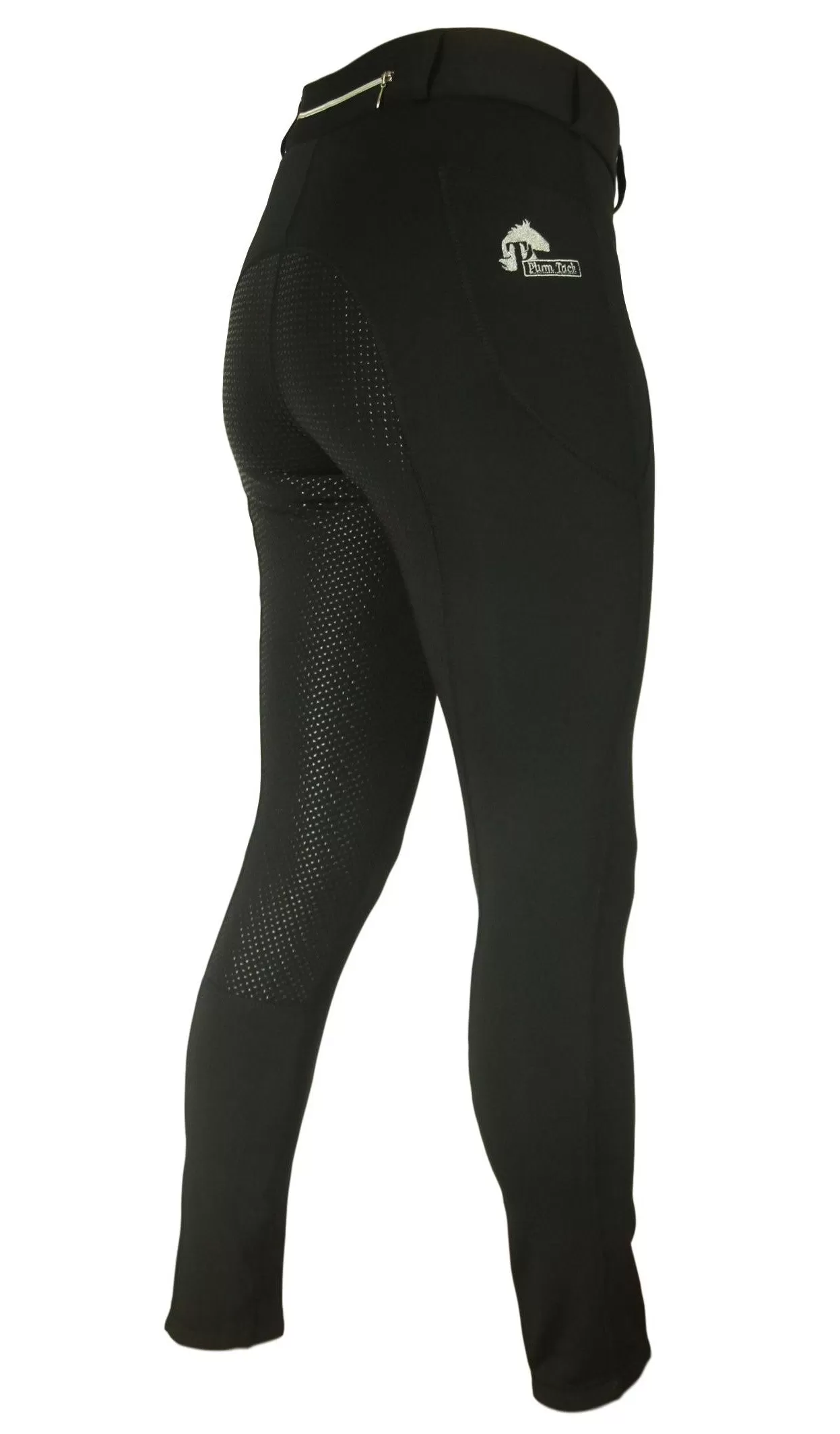 Winter riding tights in Black