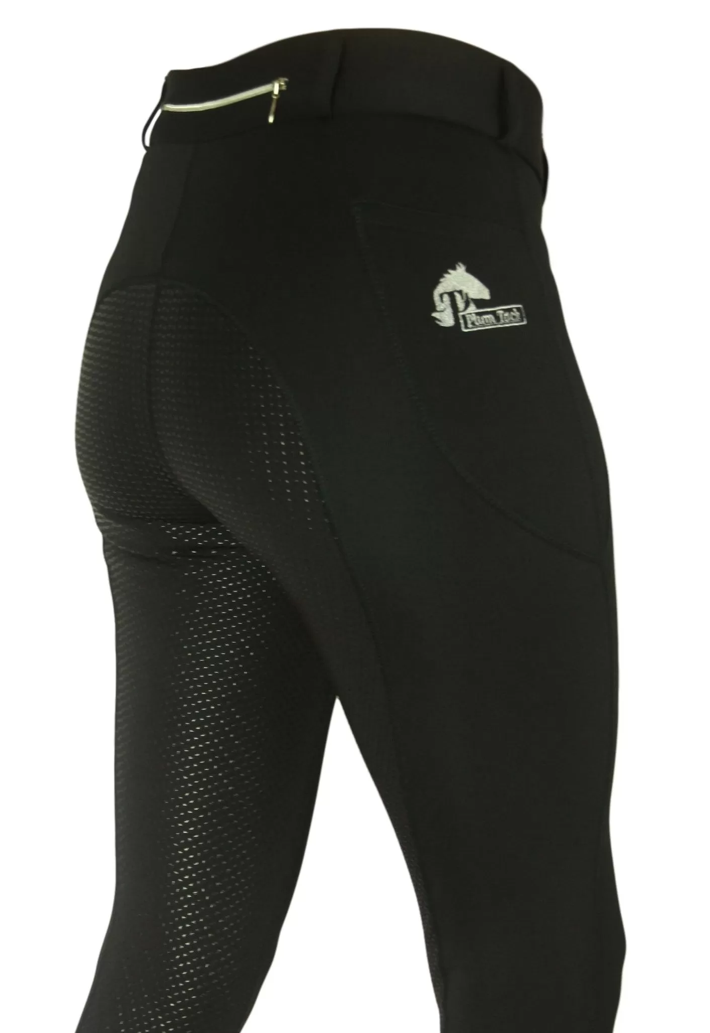 Winter riding tights in Black