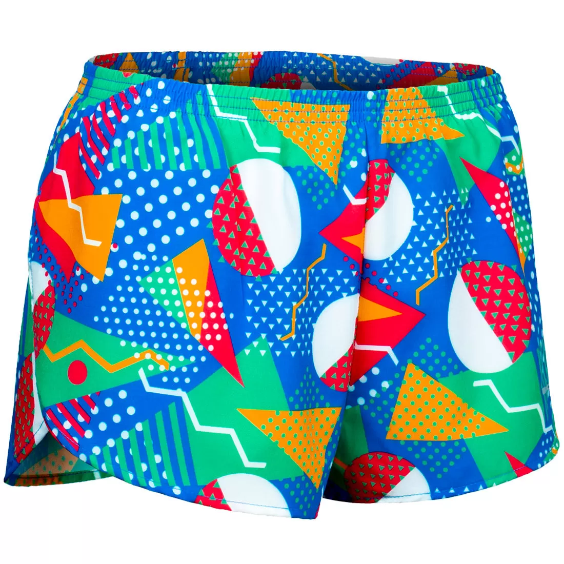 Women's 1" Elite Split Shorts- Radical