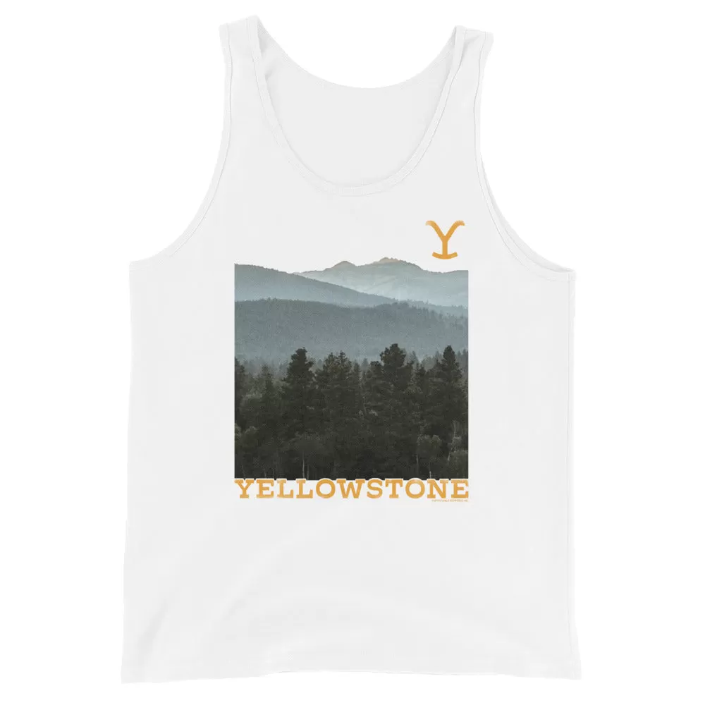 Yellowstone Scenery Unisex Tank Top