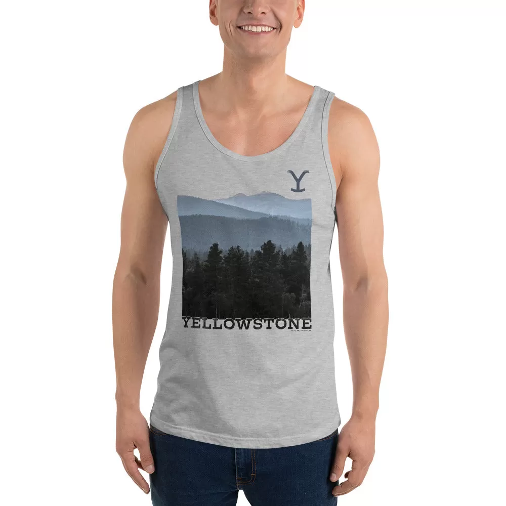 Yellowstone Scenery Unisex Tank Top