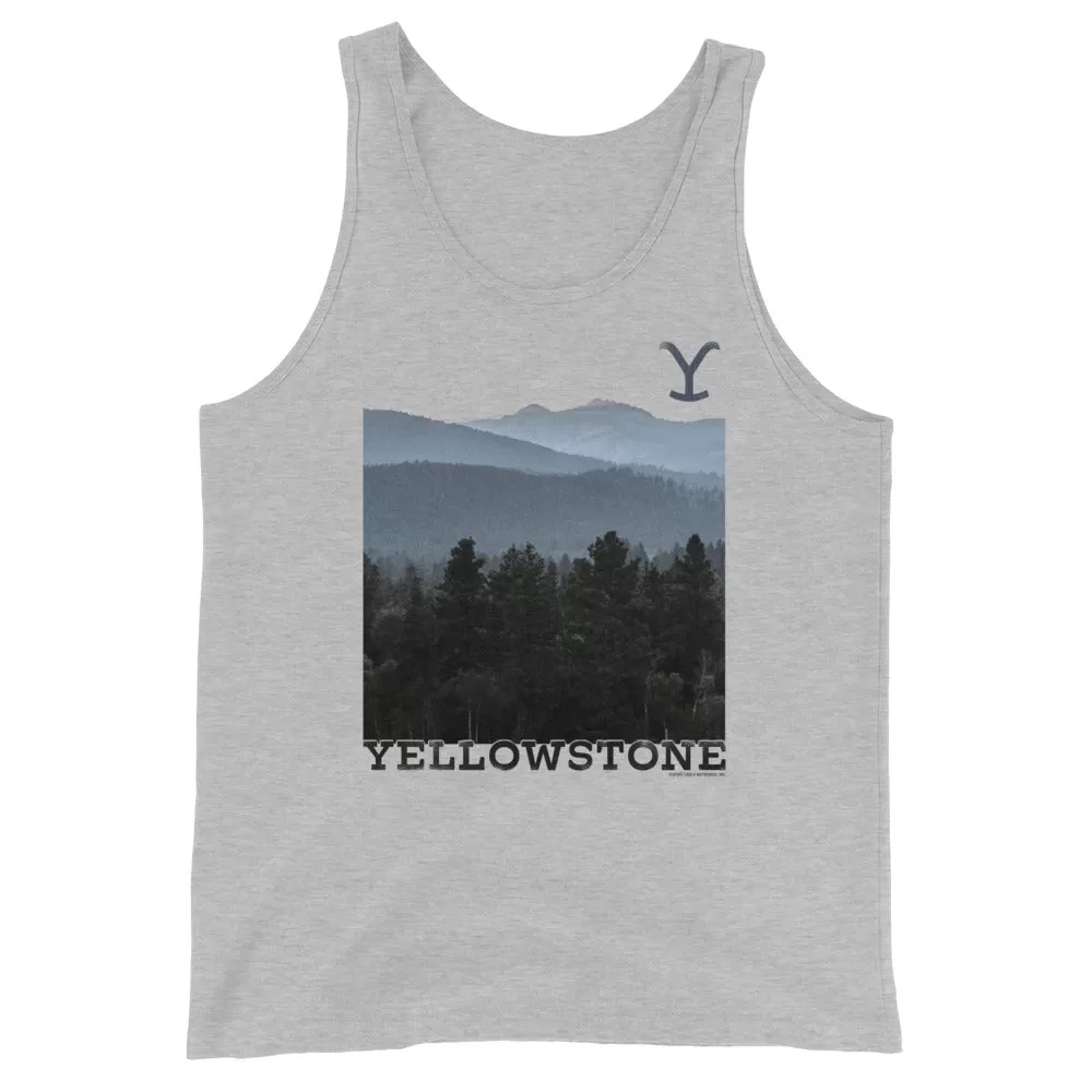 Yellowstone Scenery Unisex Tank Top